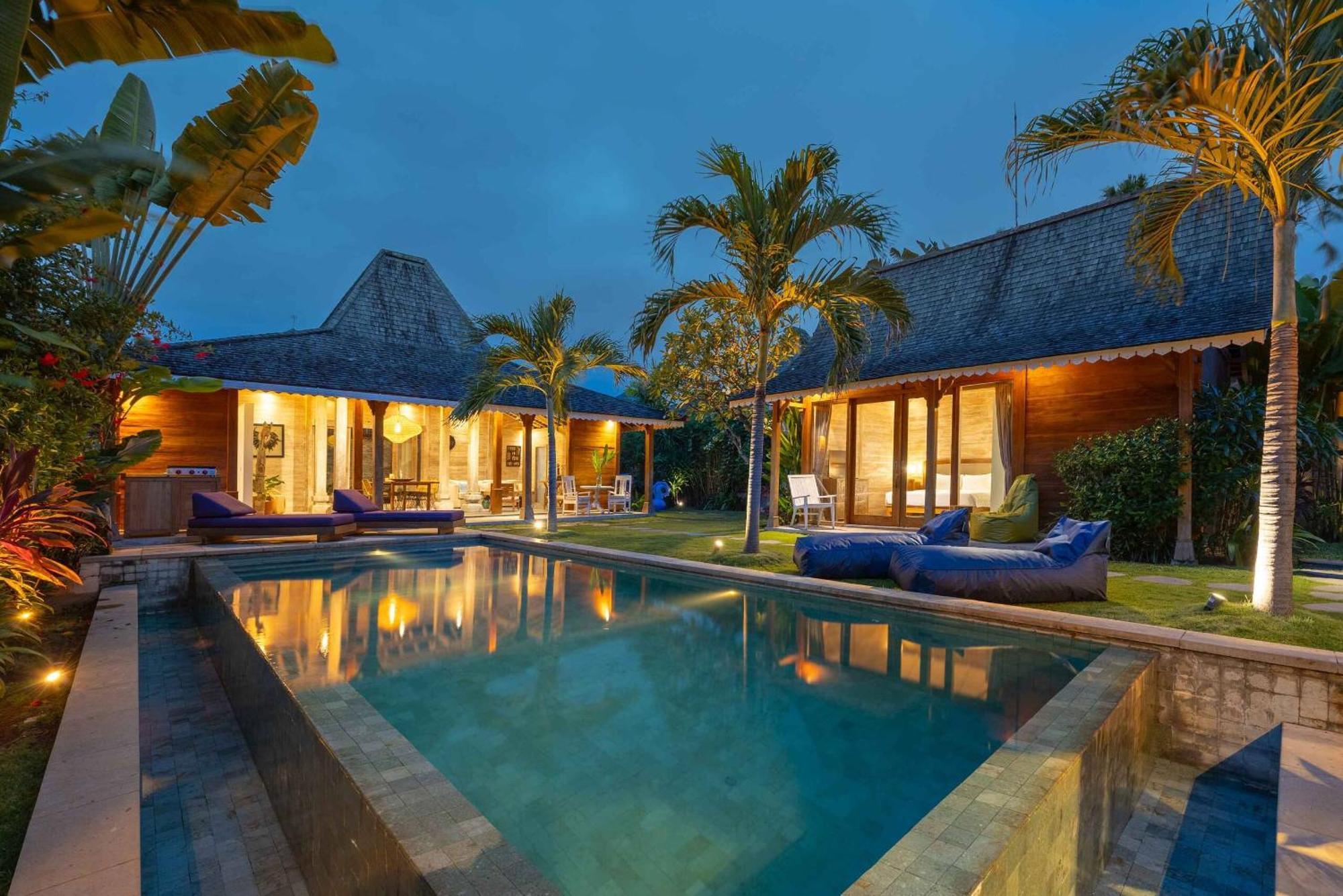 Villa Du Bah - Family Gateway 3Br Villa 12Min To Beach With Private Pool And Parking Kerobokan  Exterior photo