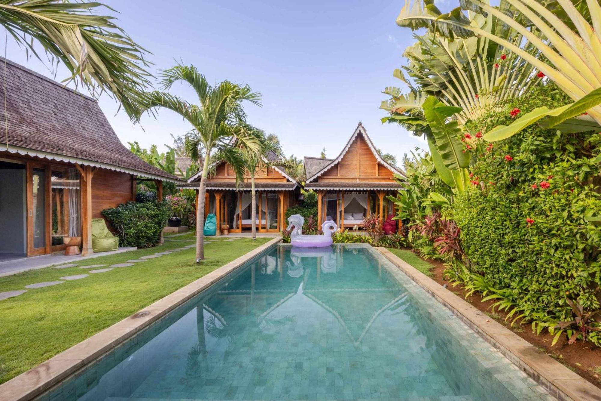 Villa Du Bah - Family Gateway 3Br Villa 12Min To Beach With Private Pool And Parking Kerobokan  Exterior photo