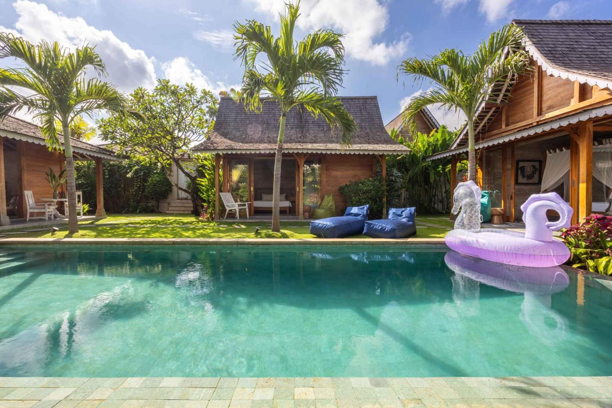 Villa Du Bah - Family Gateway 3Br Villa 12Min To Beach With Private Pool And Parking Kerobokan  Exterior photo