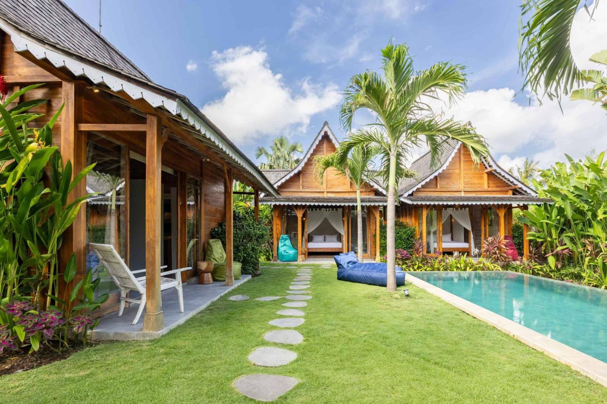 Villa Du Bah - Family Gateway 3Br Villa 12Min To Beach With Private Pool And Parking Kerobokan  Exterior photo